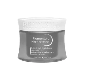 Bioderma Pigmentbio Night Renewer освітлюючий крем на ніч проти пігментних плям 50 мл