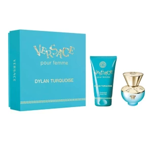 VERSACE DYLAN TURQUOISE POUR FEMME ТУАЛЕТНА ВОДА 30МЛ + ГЕЛЬ ДЛЯ ТІЛА 50МЛ
