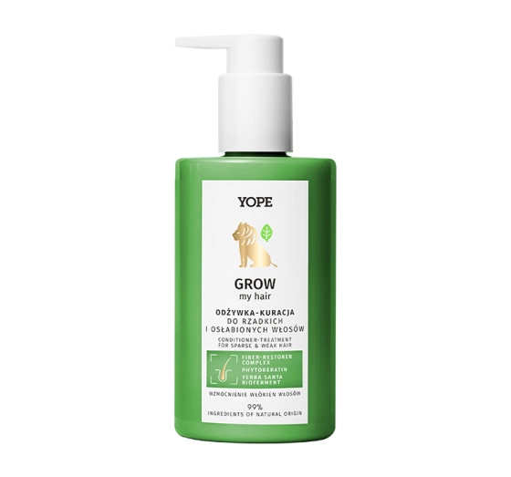 Yope Grow My Hair укрепляющий кондиционер для ослабленных и ломких волос 300мл