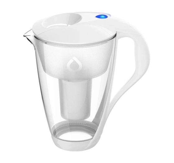 Dafi Crystal LED стеклянный фильтр-кувшин 2 l Белый + фильтр Classic