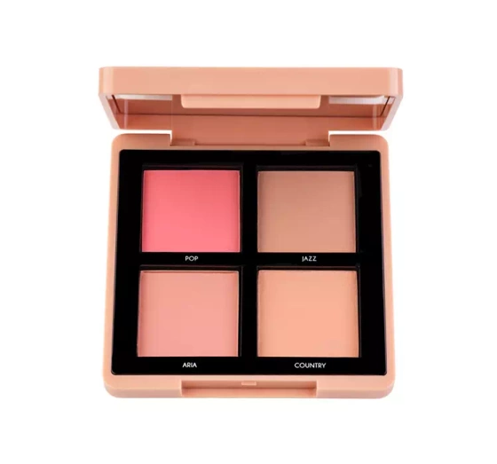 TOPFACE MAESTRO ACADEMY BLUSH BOUQUET ПАЛЕТКА ДЛЯ МАКІЯЖУ 02 FIESTA 8Г