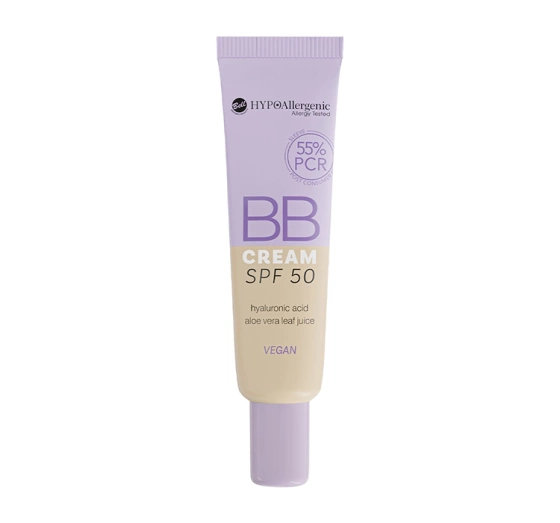 Bell Hypoallergenic гіпоалергенний крем BB з фільтром SPF50 01 Nude 30 г