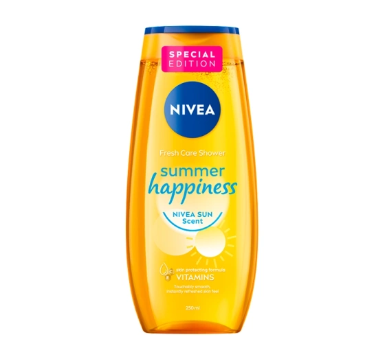 NIVEA FRESH CARE ОСВІЖАЮЧИЙ ГЕЛЬ ДЛЯ ДУШУ SUMMER HAPPINESS 250МЛ