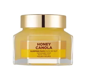 HOLIKA HOLIKA HONEY SLEEPING PACK МАСКА ДЛЯ ЛИЦА НА НОЧ CANOLA 90МЛ