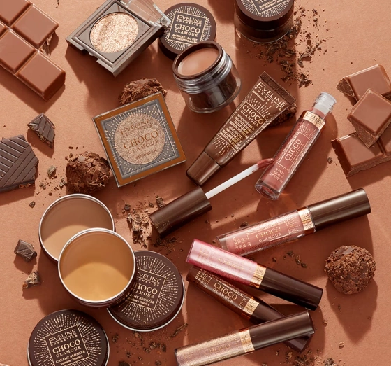 EVELINE CHOCO GLAMOUR БЛИСКУЧІ ТІНІ ДЛЯ ПОВІК 01 MOON SPARKLE 3,5Г