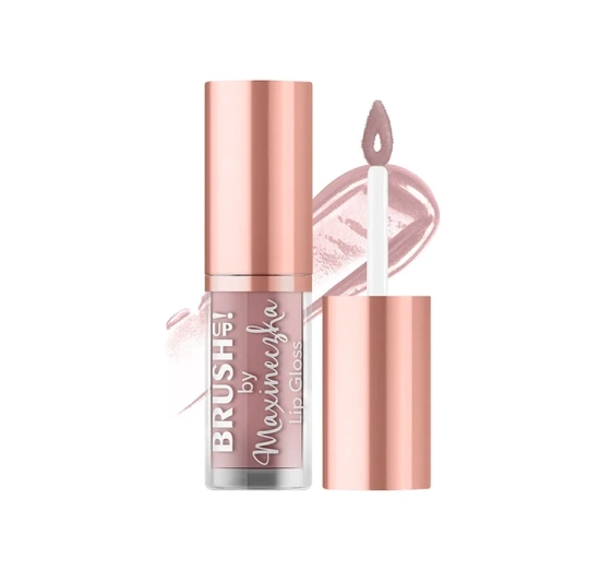 Brush Up блиск для губ з криючою формулою та кремовим блиском 02 Beige Nude 3,8г