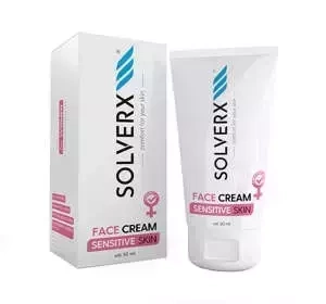 SOLVERX SENSITIVE SKIN FACE CREAM КРЕМ ДЛЯ ОБЛИЧЧЯ 50МЛ