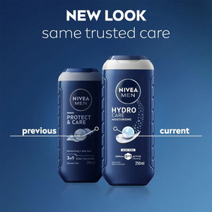 NIVEA MEN PROTECT CARE ГЕЛЬ ДЛЯ ТЕЛА, ЛИЦА И ВОЛОС 250МЛ