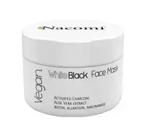 NACOMI WHITE BLACK MASK БІЛО-ЧОРНА ОЧИЩАЮЧА МАСКА  50МЛ