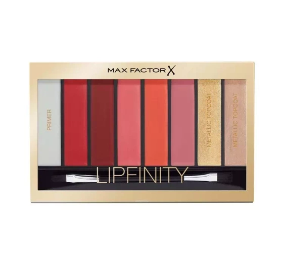 Натисніть на картинку, щоб її збільшити MAX FACTOR LIPFINITY ПАЛЕТКА ПОМАД ДЛЯ ГУБ REDS 04 12Г