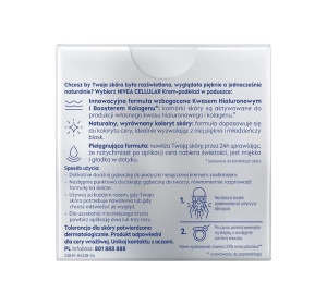 NIVEA HYALURON CELLULAR FILLER КОМПАКТНИЙ ТОНАЛЬНИЙ ЗАСІБ SPF15 01 HELL 15Г