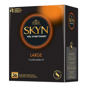 SKYN LARGE БЕЗЛАТЕКСНЫЕ ПРЕЗЕРВАТИВЫ 36 ШТ
