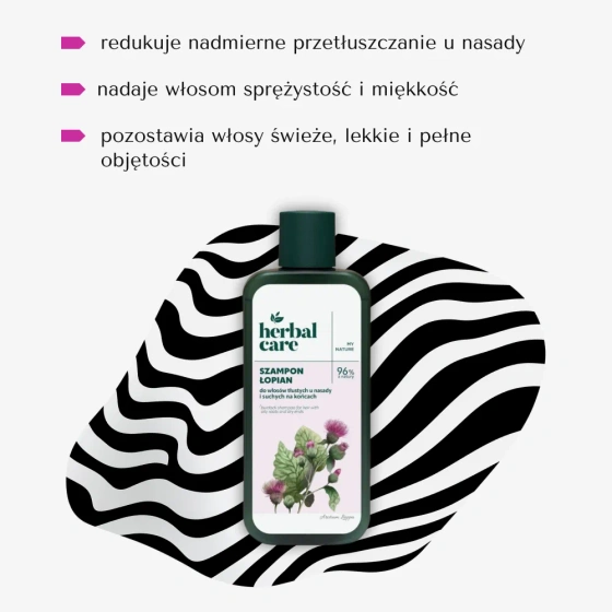 Нажмите на картинку, чтобы ее увеличить FARMONA HERBAL ШАМПУНЬ ДЛЯ ЖИРНЫХ ВОЛОС ЛОПУХ