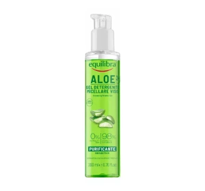 EQUILIBRA ALOE BELLEZA NATURALE ОЧИЩАЮЩИЙ МИЦЕЛЛЯРНЫЙ ГЕЛЬ С АЛОЭ 200МЛ
