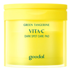 Goodal Green Tangerine Vita-C Dark Spot Care Pad ухаживающие диски для лица против пигментных пятен, 70 штук