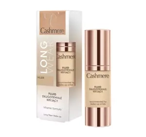 DAX COSMETICS CASHMERE LONG WEAR MAKE-UP FLUID СТІЙКИЙ КРИЮЧИЙ ТОНАЛЬНИЙ ЗАСІБ NUDE 30МЛ