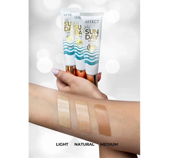 Affect Sunday багатофункціональний BB-крем SPF50+ Natural 30 мл