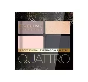 EVELINE QUATTRO EYESHADOW ПАЛЕТКА 4 ТІНЕЙ ДЛЯ ПОВІК 02 3,2Г
