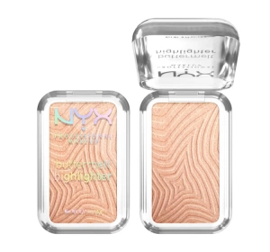 NYX Professional Makeup Buttermelt компактний хайлайтер для обличчя 10 Glaze It Butta 5 г