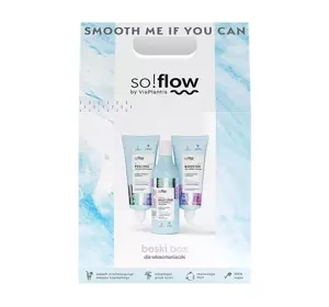 SO!FLOW SMOOTH ME IF YOU CAN НАБІР КОСМЕТИКИ ДЛЯ ДОГЛЯДУ ЗА ШКІРОЮ ГОЛОВИ 100МЛ + 100МЛ + 150МЛ