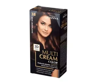 JOANNA MULTI CREAM COLOR КРАСКА ДЛЯ ВОЛОС 38 KASZTANOWY BRĄZ