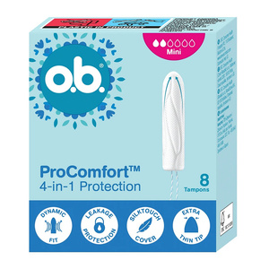 O.B. PRO COMFORT ТАМПОНИ MINI 8 ШТУК