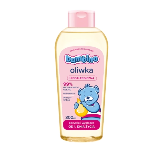 BAMBINO МАСЛО ДЛЯ ДЕТЕЙ НОВОРОДЖЕННЫХ С ВИТАМИНОМ  F 300МЛ