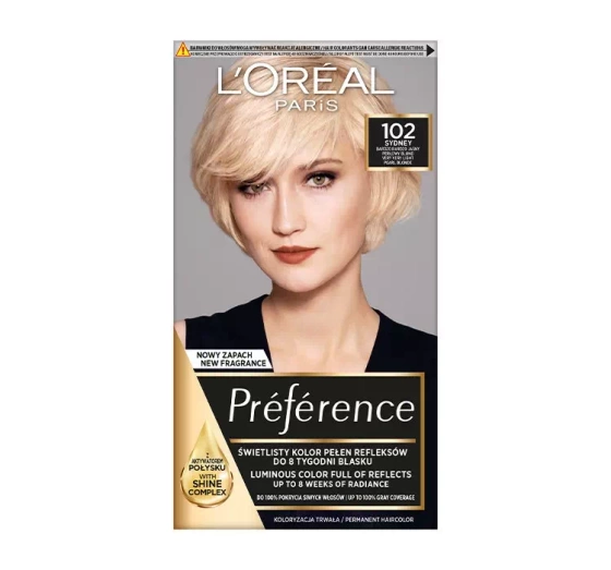 LOREAL RECITAL PREFERENCE ФАРБА ДЛЯ ВОЛОССЯ 102