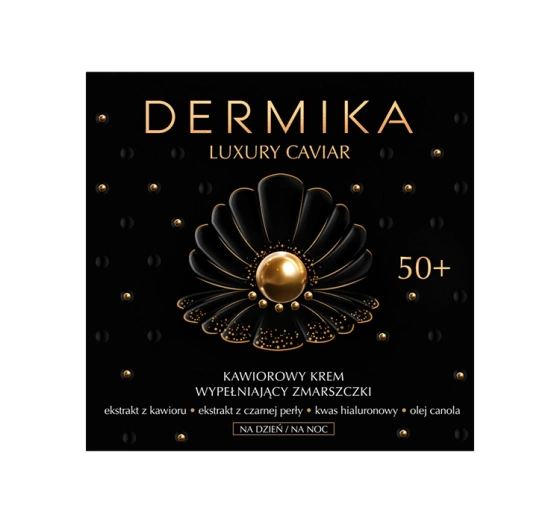 Dermika Luxury Caviar крем для заполнения морщин Caviar 50+ на день и ночь 50 мл