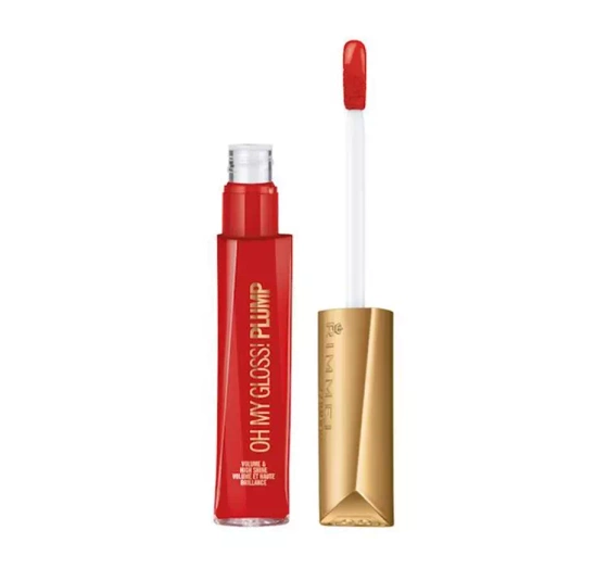 RIMMEL OH MY GLOSS PLUMP БЛИСК ДЛЯ ЗБІЛЬШЕННЯ ГУБ 500 SAUCY 6,5 МЛ