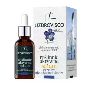 UZDROVISCO ТРЕХЦВЕТНАЯ ФИАЛКА РАСТИТЕЛЬНАЯ АКТИВНАЯ СЫВОРОТКА ПРОТИВ НЕСОВЕРШЕНСТВ 30МЛ