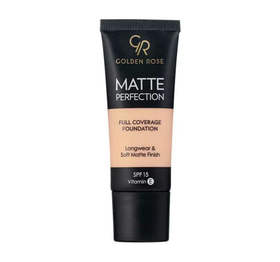 GOLDEN ROSE MATTE PERFECTION КРИЮЧИЙ ТОНАЛЬНИЙ КРЕМ SPF15 C1 35МЛ