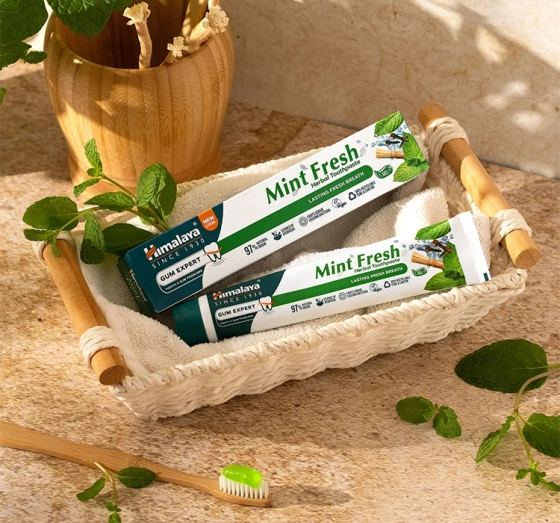 HIMALAYA MINT FRESH ТРАВ'ЯНА ЗУБНА ПАСТА 75МЛ