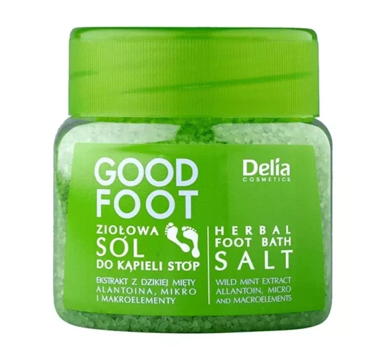 DELIA GOOD FOOT ТРАВ'ЯНА СІЛЬ ДЛЯ МИТТЯ СТОП 570Г