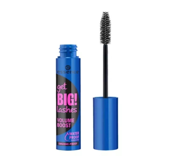 ESSENCE GET BIG! LASHES VOLUME BOOST ВОДОСТІЙКА ТУШ ДЛЯ ВІЙ 12МЛ