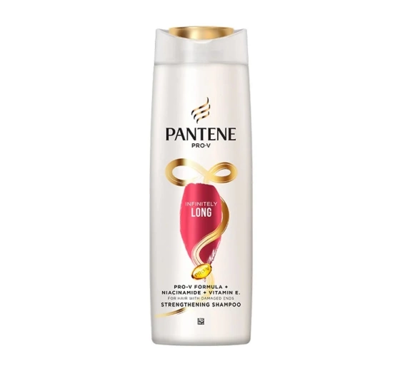 Нажмите на картинку, чтобы ее увеличить PANTENE PRO-V INFINITELY LONG ШАМПУНЬ ДЛЯ СУХИХ И ПОВРЕЖДЕННЫХ ВОЛОС 400 МЛ