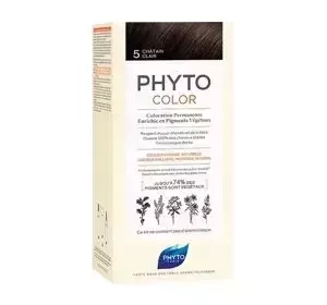 PHYTO PHYTOCOLOR ФАРБА ДЛЯ ВОЛОССЯ 5 LIGHT BROWN