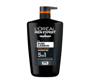 L'Oréal Paris Men Expert Pure Carbon 5в1 гель для душа 1000 мл