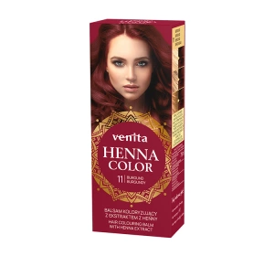 VENITA HENNA COLOR ТОНУЮЧИЙ БАЛЬЗАМ З ЕКСТРАКТОМ ХНИ 11 BURGUND 75МЛ