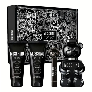 Moschino Toy Boy парфумована вода у спреї 100 мл + 10 мл + бальзам після гоління 100 мл + гель для душу 100 мл 