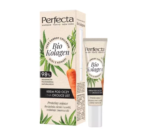 PERFECTA BIO KOLAGEN КРЕМ ПІД ОЧІ ТА ДЛЯ ГУБ 15МЛ
