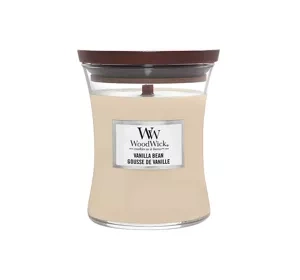 WOODWICK SMALL JAR CANDLE АРОМАТИЧНА СВІЧКА VANILLA BEAN 85Г