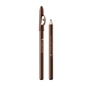 EVELINE PENCIL КАРАНДАШ ДЛЯ ГЛАЗ С ТОЧИЛКОЙ BROWN