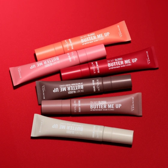 Rimmel Oh My Gloss! Butter Me Up увлажняющий бальзам для губ 001 Latte Deligh 15 мл