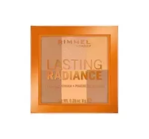 RIMMEL LASTING RADIANCE Осветляющая пудра 002 HONEYCOMB 8 г