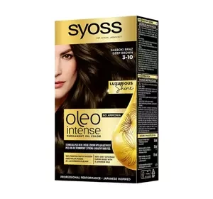 SYOSS OLEO INTENSE ФАРБА ДЛЯ ВОЛОССЯ БЕЗ АМІАКУ 3-10 DEEP BROWN