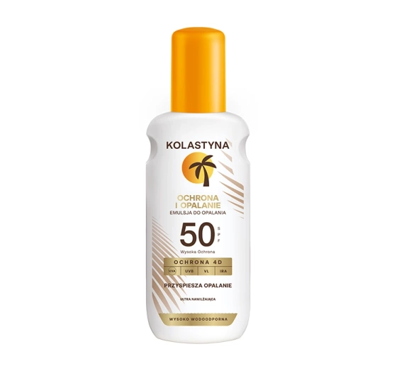 Kolastyna Защита и Загар ультраувлажняющая солнцезащитная эмульсия SPF50 150мл