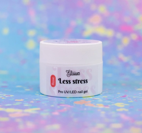 ELISIUM LESS STRESS ГЕЛЬ ДЛЯ НАРОЩЕННЯ НІГТІВ ROSE 40МЛ