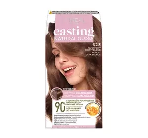 LOREAL CASTING NATURAL GLOSS ФАРБА ДЛЯ ВОЛОССЯ 623 NOUGAT DARK BLONDE