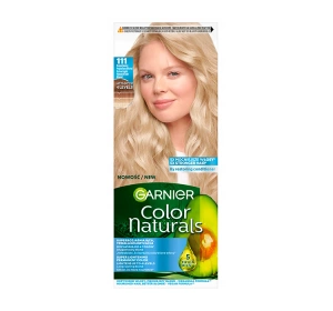 GARNIER COLOR NATURALS ОСВЕТЛЯЮЩАЯ КРАСКА ДЛЯ ВОЛОС 111 СУПЕР СВЕТЛЫЙ ПЕПЕЛЬНЫЙ БЛОНД